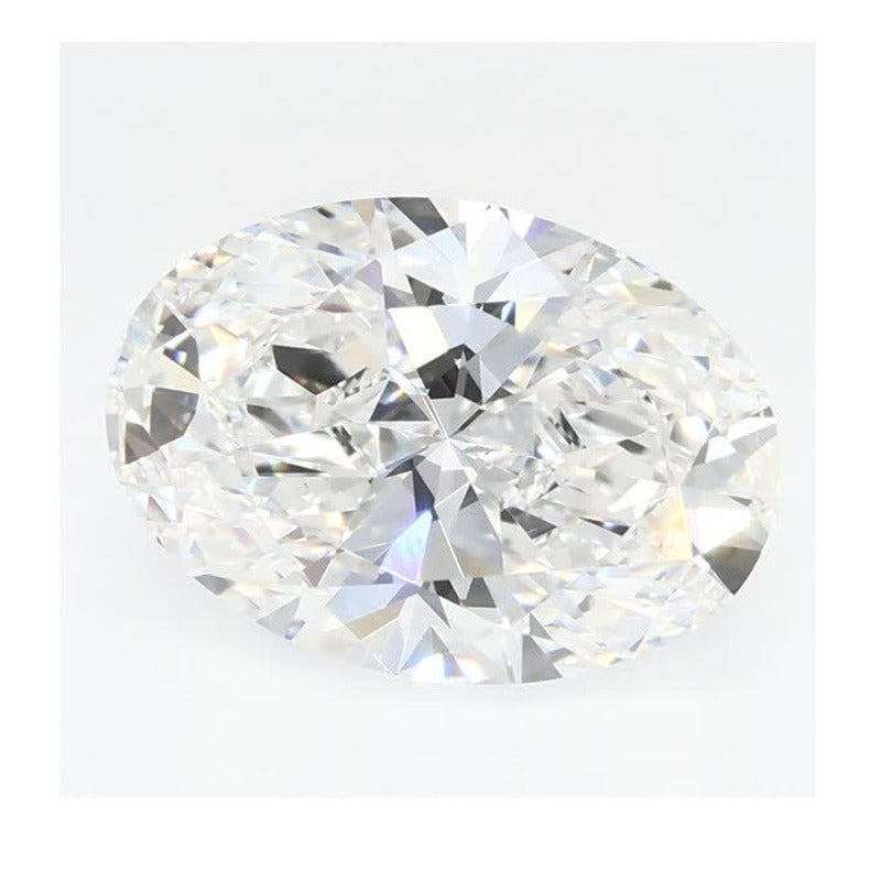 2.42 ct Lab-Grown Diamond – E VVS2 – Oval Cut – GCAL Certified — Sapphire Row · cut7