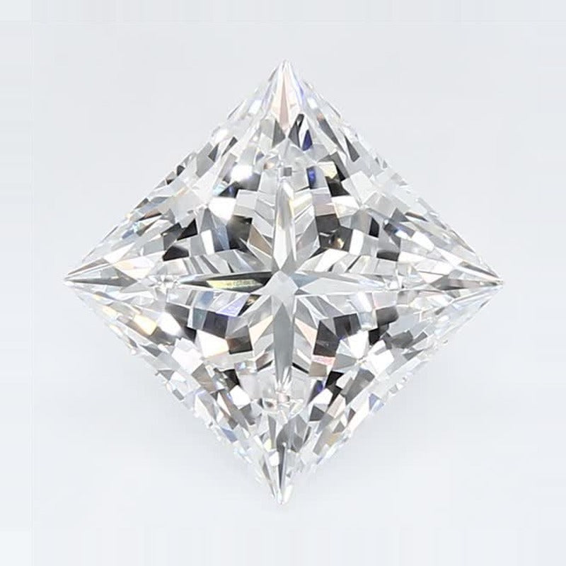2.09 ct Lab-Grown Diamond – D VVS1 – Square Cut – GCAL Certified — Sapphire Row · cut7