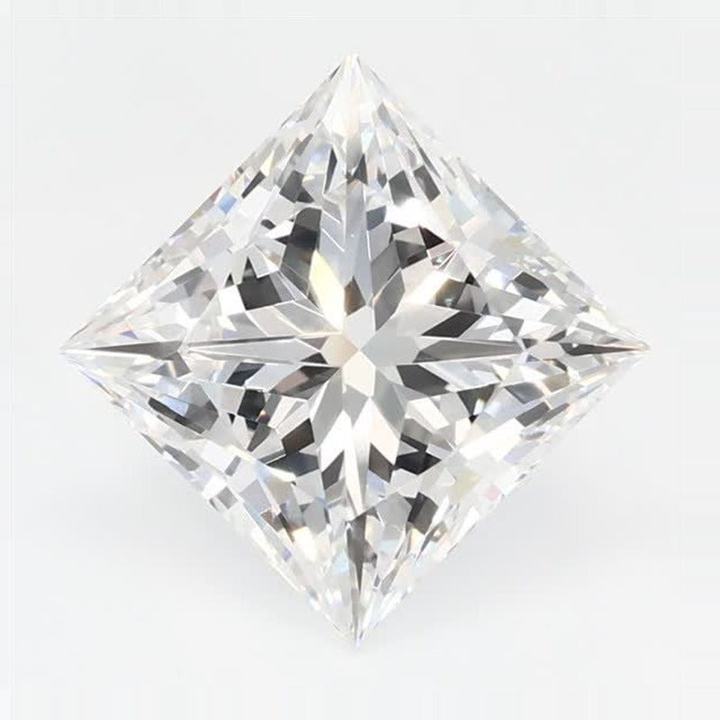 2.06 ct Lab-Grown Diamond – D VVS2 – Square Cut – GCAL Certified — Sapphire Row · cut7