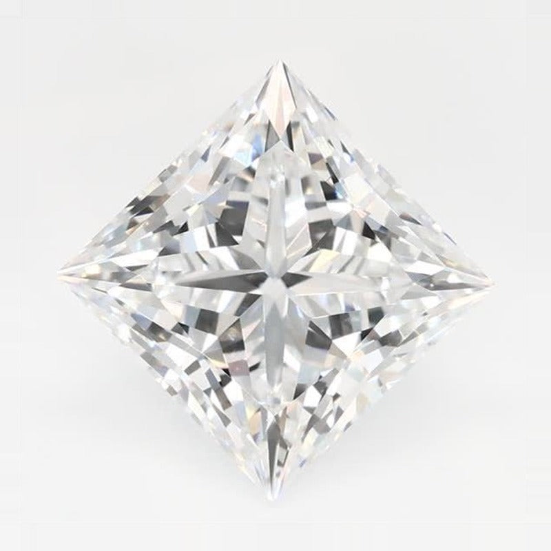 2.05 ct Lab-Grown Diamond – D VVS1 – Square Cut – GCAL Certified — Sapphire Row · cut7