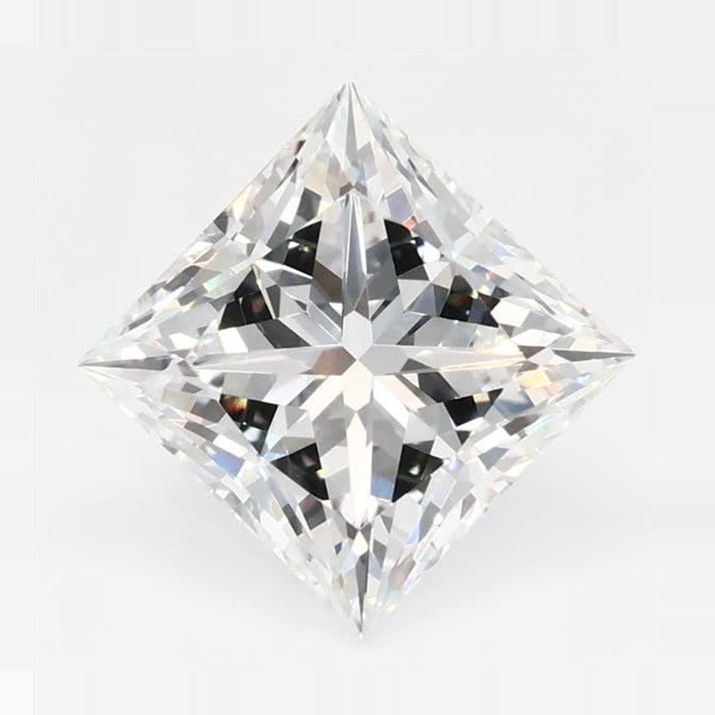 2.05 ct Lab-Grown Diamond – D VVS2 – Square Cut – GCAL Certified — Sapphire Row · cut7