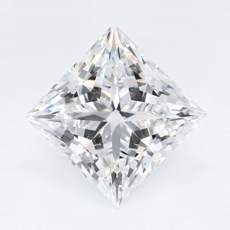 1.95 ct Lab-Grown Diamond – D VVS2 – Square Cut – GCAL Certified — Sapphire Row · cut7