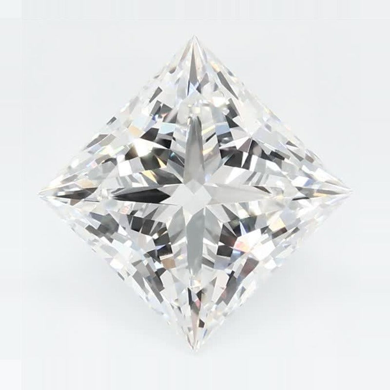1.74 ct Lab-Grown Diamond – D VVS1 – Square Cut – GCAL Certified — Sapphire Row · cut7