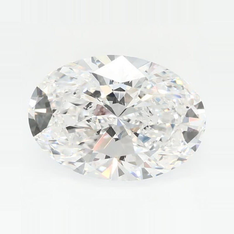 1.72 ct Lab-Grown Diamond – D VVS2 – Oval Cut – GCAL Certified — Sapphire Row · cut7