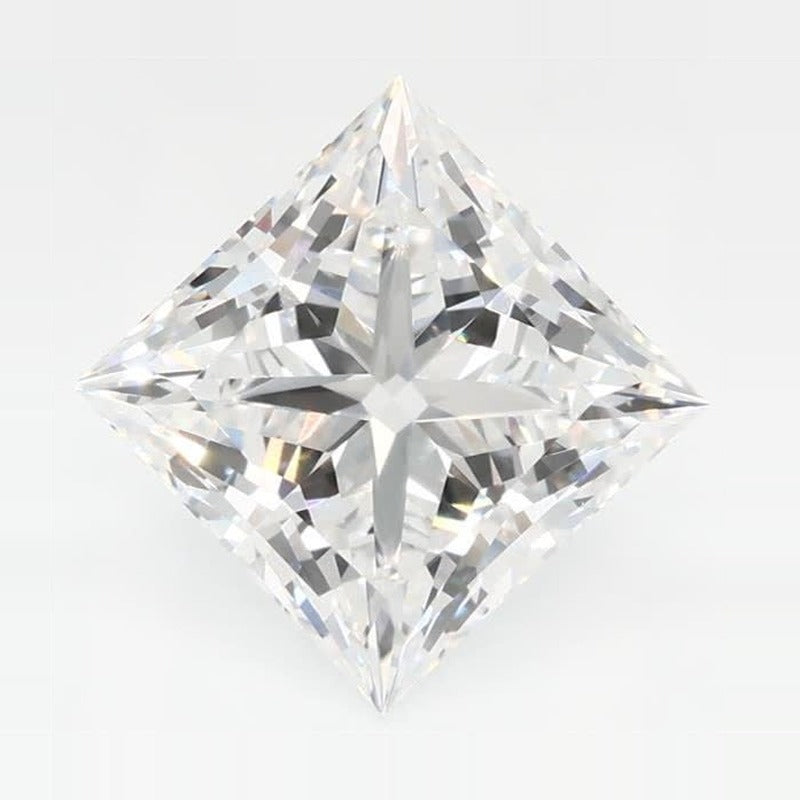 1.70 ct Lab-Grown Diamond – D VVS1 – Square Cut – GCAL Certified — Sapphire Row · cut7