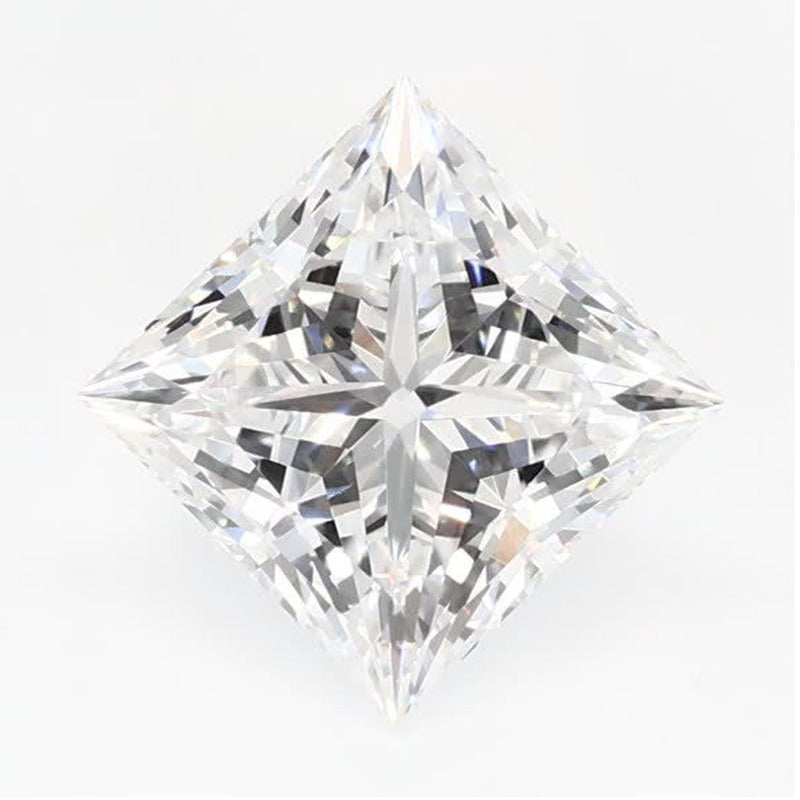 1.59 ct Lab-Grown Diamond – D VVS1 – Square Cut – GCAL Certified — Sapphire Row · cut7