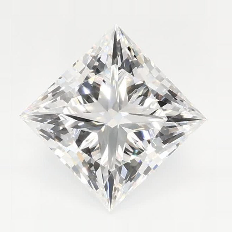 1.03 ct Lab-Grown Diamond – E VVS2 – Square Cut – GCAL Certified — Sapphire Row · cut7