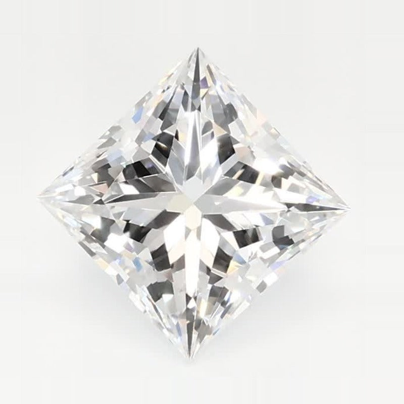 1.03 ct Lab-Grown Diamond – D VVS1 – Square Cut – GCAL Certified — Sapphire Row · cut7