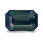 1.57 ct Natural Teal Blue Sapphire (No Heat) – Emerald Cut — Sapphire Row · cut7