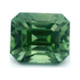 1.09 ct Natural Green Sapphire (Heated) – Emerald Cut — Sapphire Row · cut7