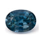 0.72 ct Natural Teal Blue Sapphire (Heated) – Oval Cut — Sapphire Row · cut7