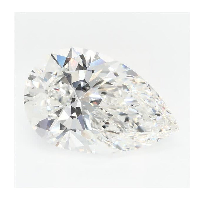 4.09 ct Lab-Grown Diamond – F VVS2 – Pear Cut – GCAL Certified — Sapphire Row · cut7