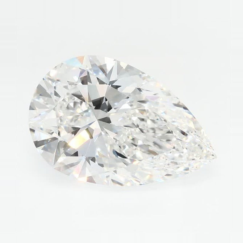 4.00 ct Lab-Grown Diamond – E VS1 – Pear Cut – GCAL Certified — Sapphire Row · cut7
