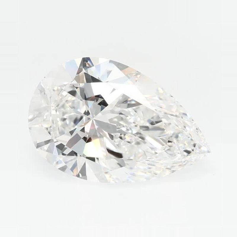 4.01 ct Lab-Grown Diamond – E VVS2 – Pear Cut – GCAL Certified — Sapphire Row · cut7
