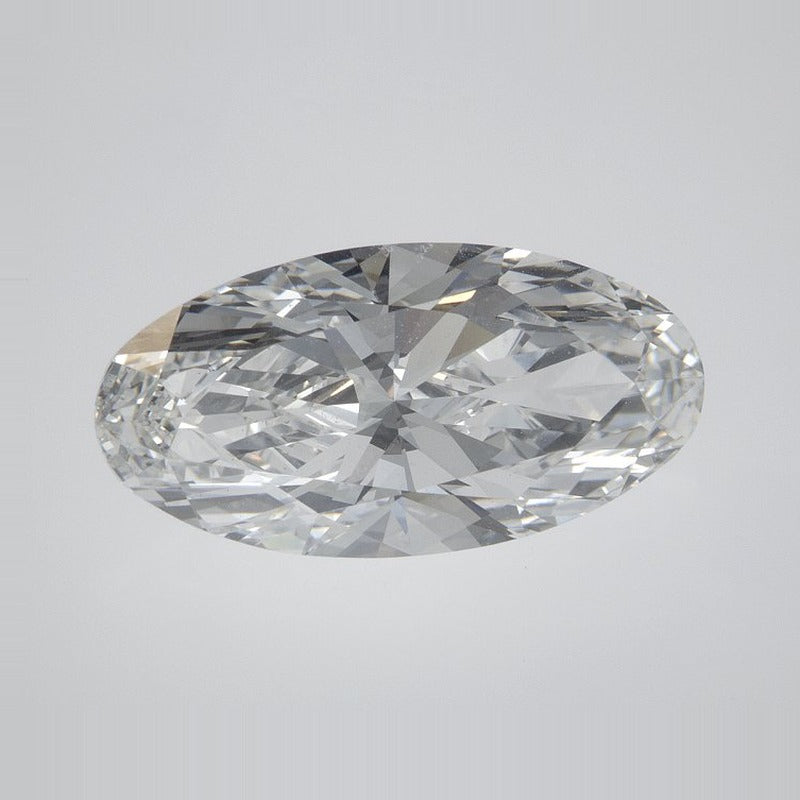 3.84 ct Lab-Grown Diamond – E VS1 – Elongated Oval Cut – IGI Certified — Sapphire Row · cut7