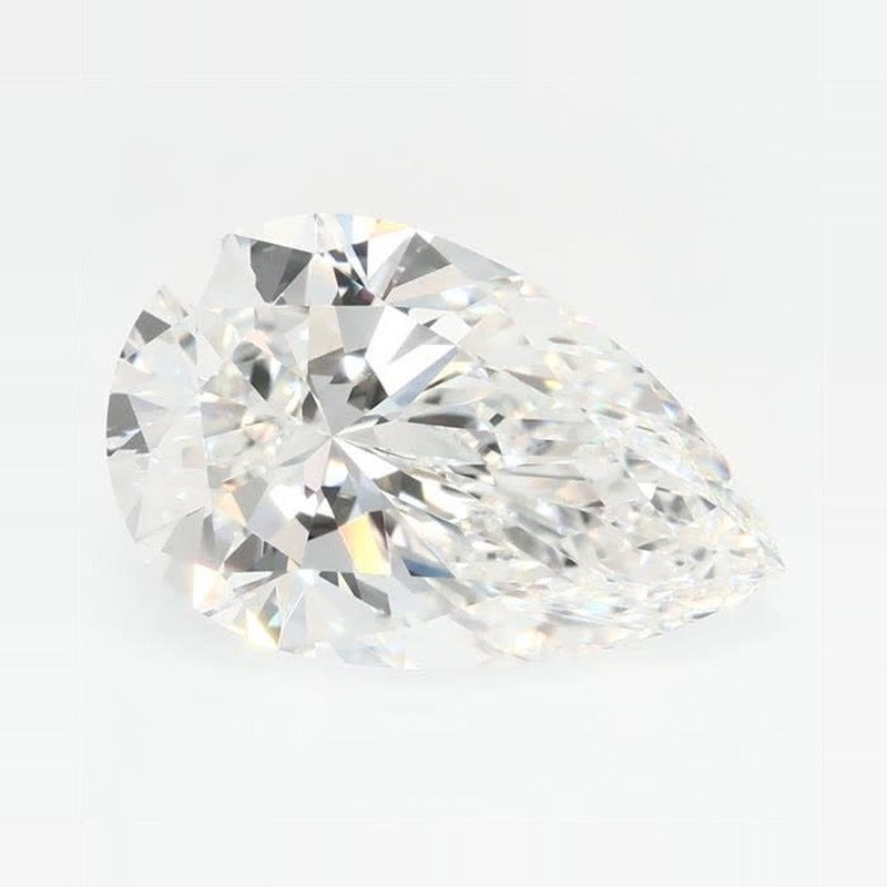 3.73 ct Lab-Grown Diamond – E VVS2 – Pear Cut – GCAL Certified — Sapphire Row · cut7