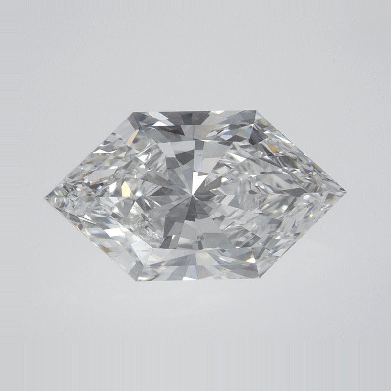 2.25 ct Lab-Grown Diamond – E VVS2 – Elongated Hexagon Duchess Faceted-cut – IGI Certified — Sapphire Row · cut7