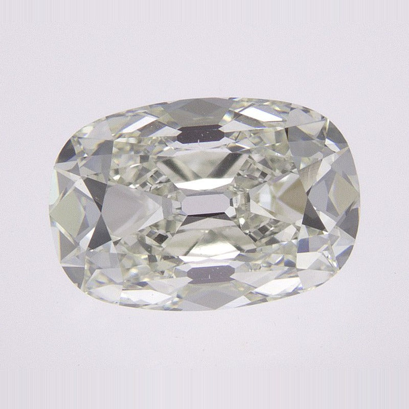 2.13 ct Natural Diamond – K VS2 – Elongated Cushion Old Mine Cut – GIA Certified — Sapphire Row · cut7