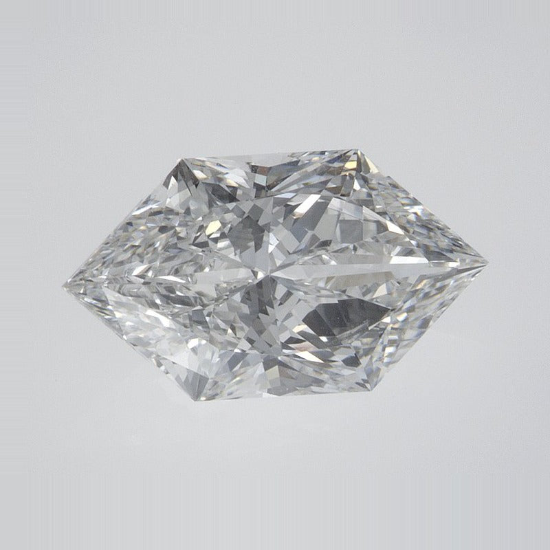 2.09 ct Lab-Grown Diamond – E VVS1 – Elongated Hexagon Duchess Faceted-cut – IGI Certified — Sapphire Row · cut7