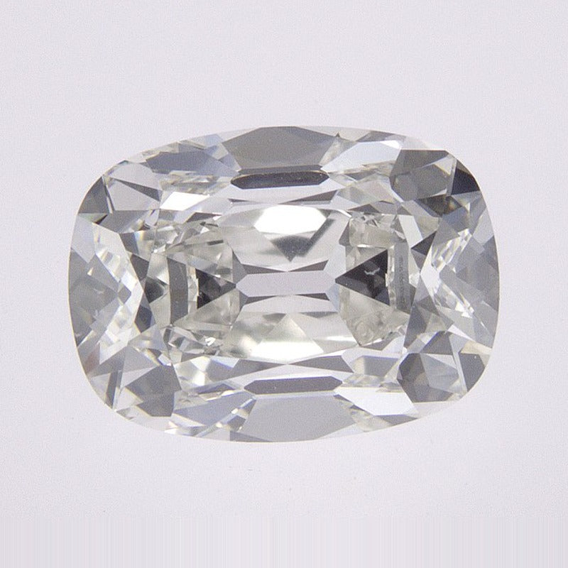 2.00 ct Natural Diamond – J VS1 – Elongated Cushion Old Mine Cut – GIA Certified — Sapphire Row · cut7