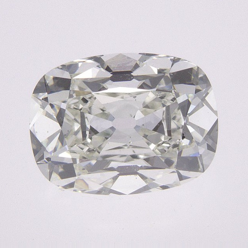 1.51 ct Natural Diamond – J SI1 – Elongated Cushion Old Mine Cut – GIA Certified — Sapphire Row · cut7