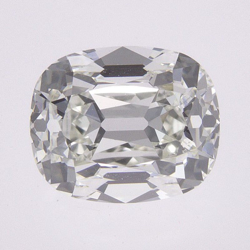 1.50 ct Natural Diamond – J VVS1 – Elongated Cushion Old Mine Cut – GIA Certified — Sapphire Row · cut7