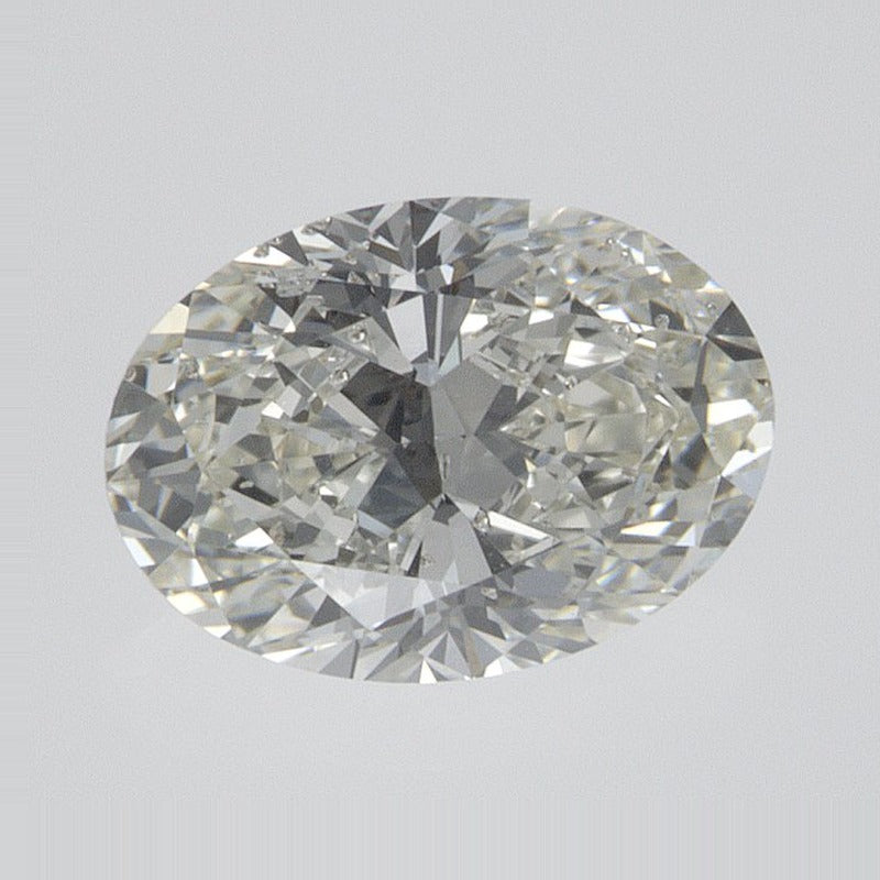 1.01 ct Natural Diamond – H SI1 – Oval Cut – EGL USA Certified — Sapphire Row · cut7