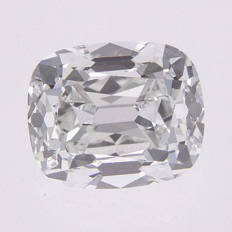 1.00 ct Natural Diamond – G VS2 – Elongated Cushion Old Mine Cut – GIA Certified — Sapphire Row · cut7