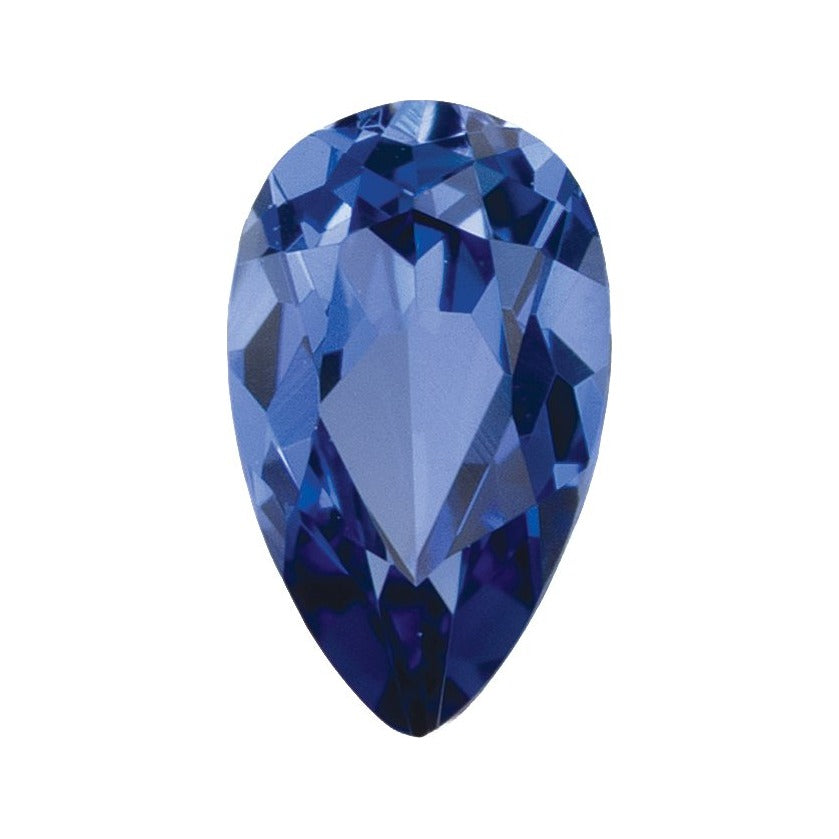 5x3 mm Lab-Grown Periwinkle Blue Sapphire – Pear Cut – Eye-Clean Quality — Sapphire Row · cut7