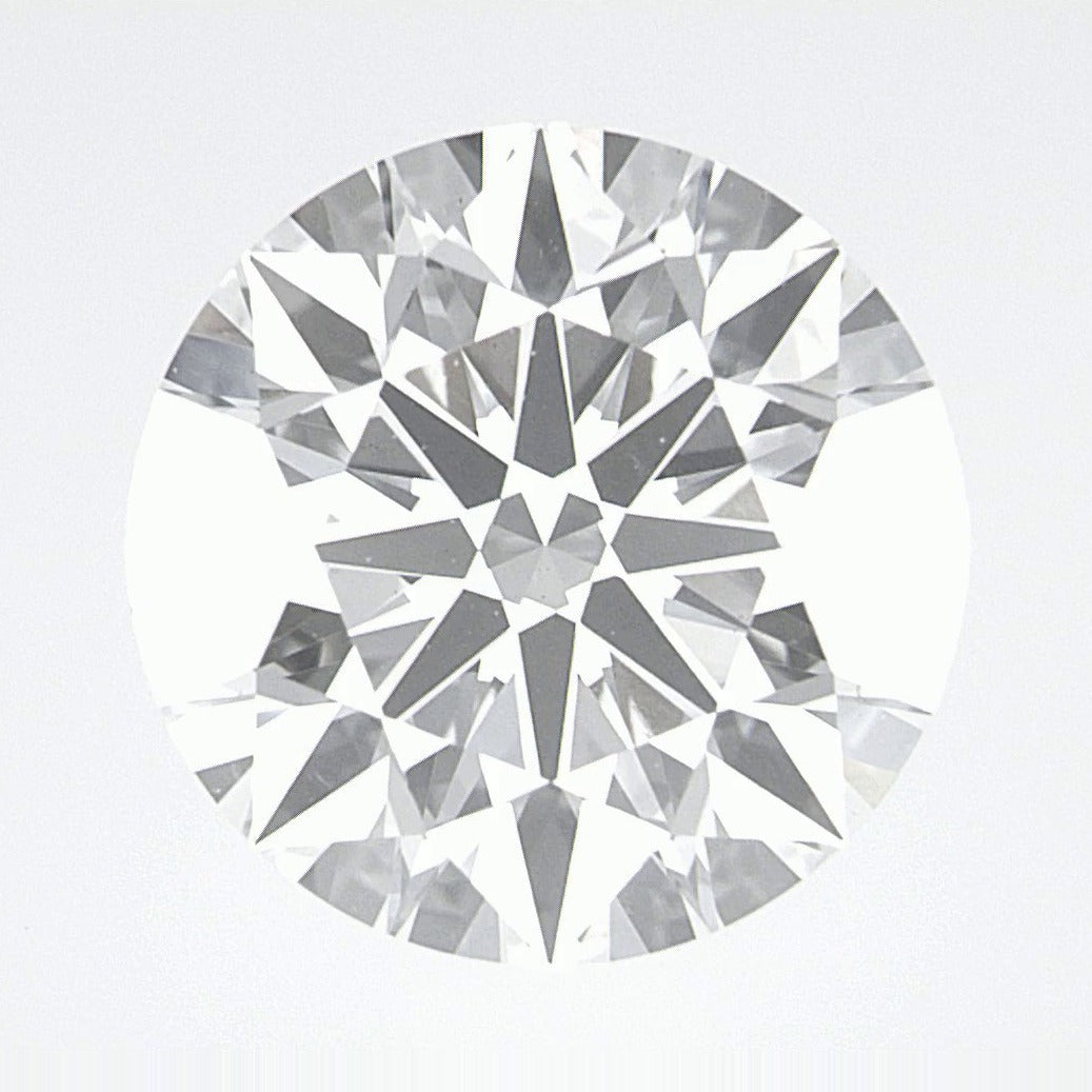 3.55 ct Lab-Grown Diamond – F VS1 – Round Cut – GCAL Certified — Sapphire Row · cut7
