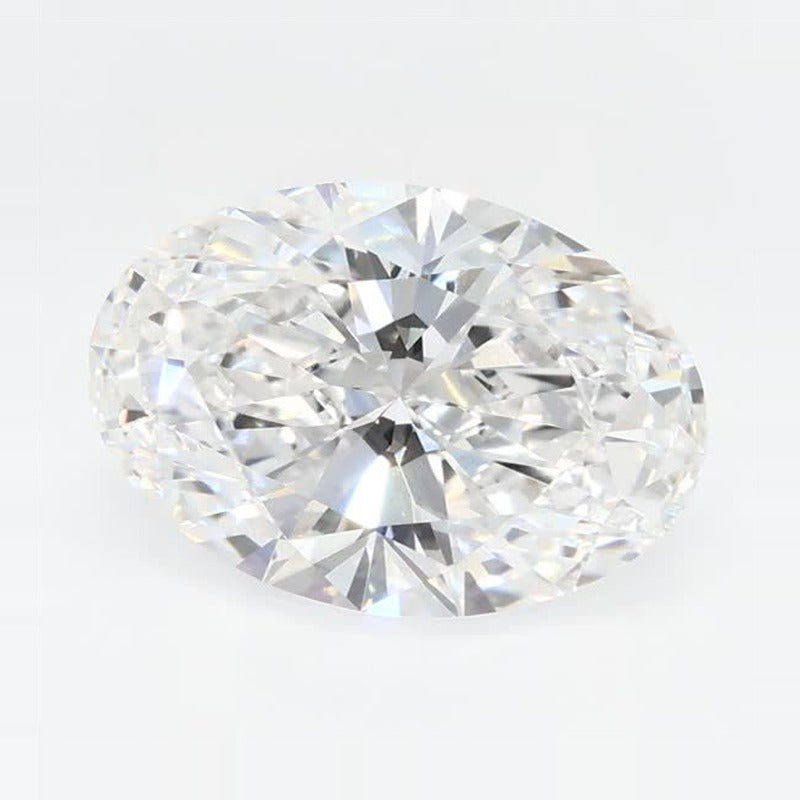 2.35 ct Lab-Grown Diamond – D VVS1 – Oval Cut – GCAL Certified — Sapphire Row · cut7