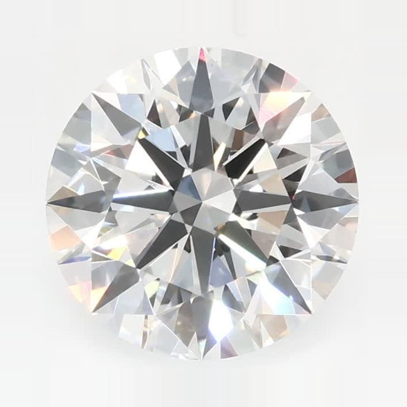 2.06 ct Lab-Grown Diamond – F VVS2 – Round Cut – GCAL Certified — Sapphire Row · cut7