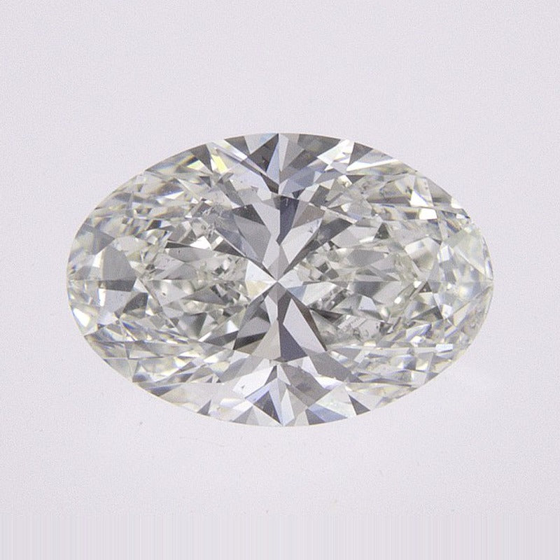 1.05 ct Natural Diamond – I SI2 – Oval Cut – GIA Certified — Sapphire Row · cut7