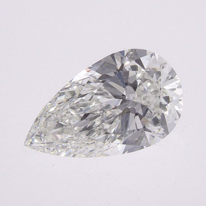 0.52 ct Natural Diamond – H VS2 – Pear Cut – GIA Certified — Sapphire Row · cut7