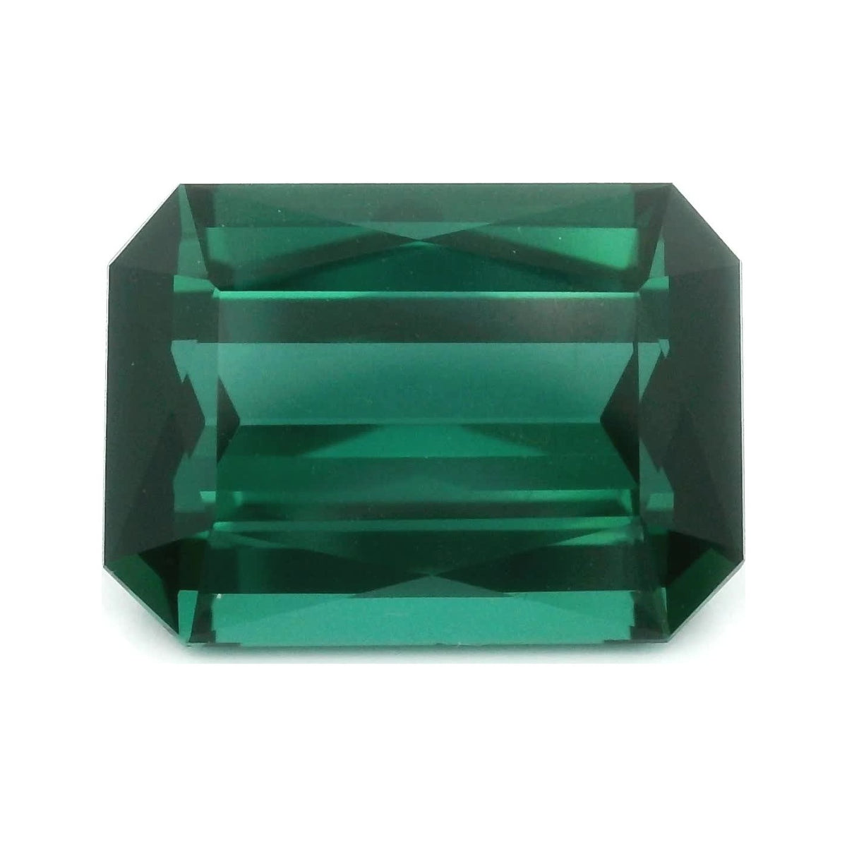 6.98 ct Natural Green Tourmaline – Emerald Cut — Sapphire Row · cut7