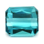 3.48 ct Natural Indicolite Tourmaline – Emerald Cut — Sapphire Row · cut7