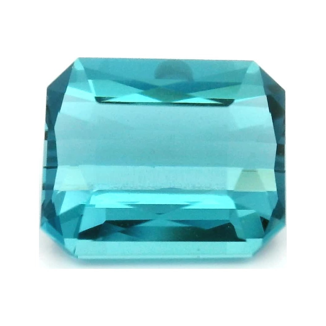 3.05 ct Natural Indicolite Tourmaline – Emerald Cut — Sapphire Row · cut7