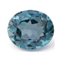 0.61 ct Natural Teal Blue Sapphire (Heated) – Oval Cut — Sapphire Row · cut7