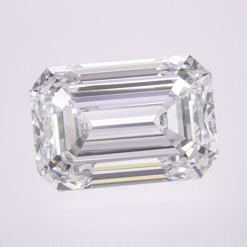 3.52 ct Lab-Grown Diamond – E VVS2 – Emerald Cut – IGI Certified — Sapphire Row · cut7