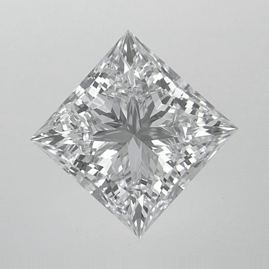 2.97 ct Lab-Grown Diamond – E VS1 – Square Cut – IGI Certified — Sapphire Row · cut7