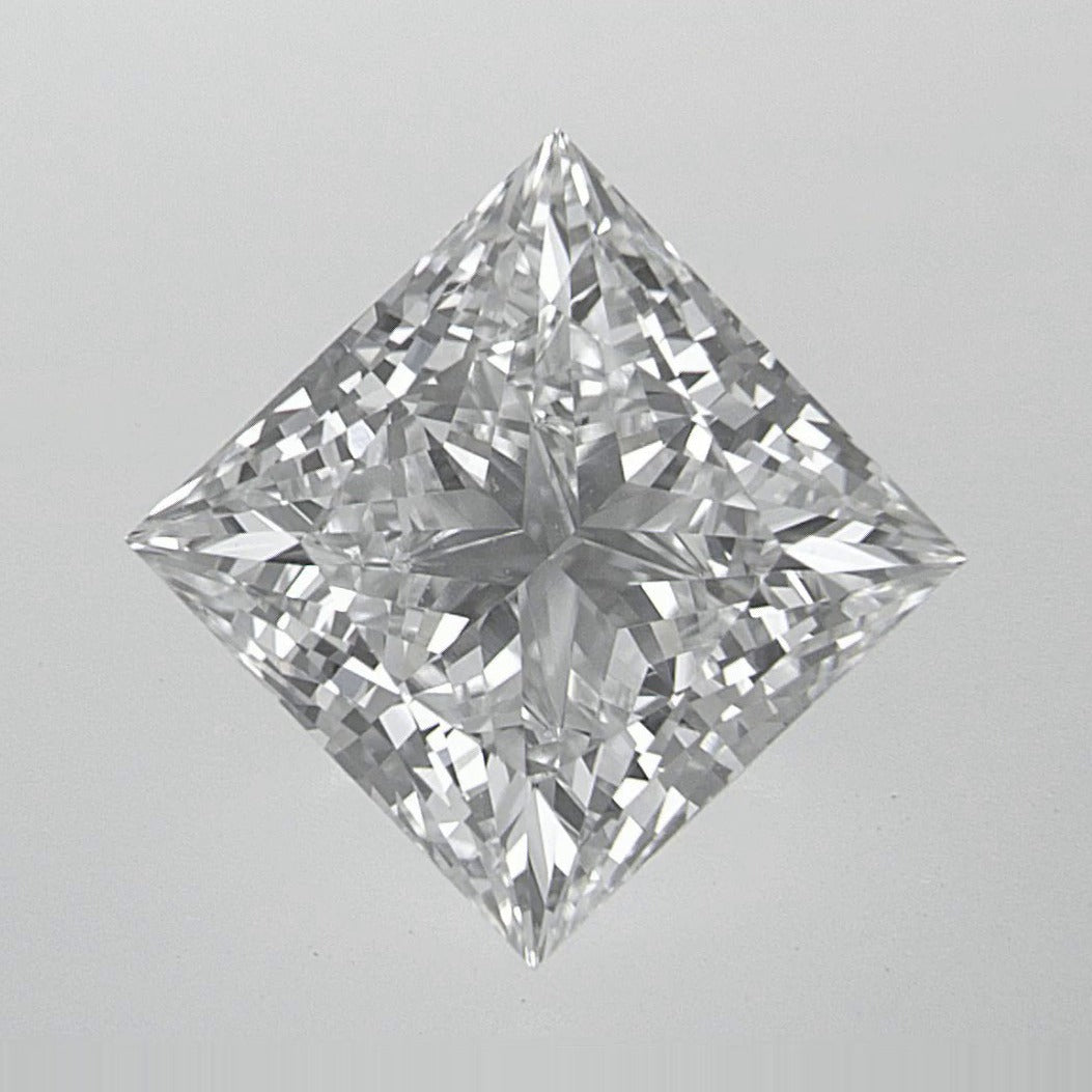 2.91 ct Lab-Grown Diamond – E VVS2 – Square Cut – IGI Certified — Sapphire Row · cut7
