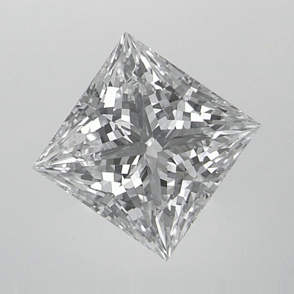2.54 ct Lab-Grown Diamond – E VVS2 – Square Cut – IGI Certified — Sapphire Row · cut7