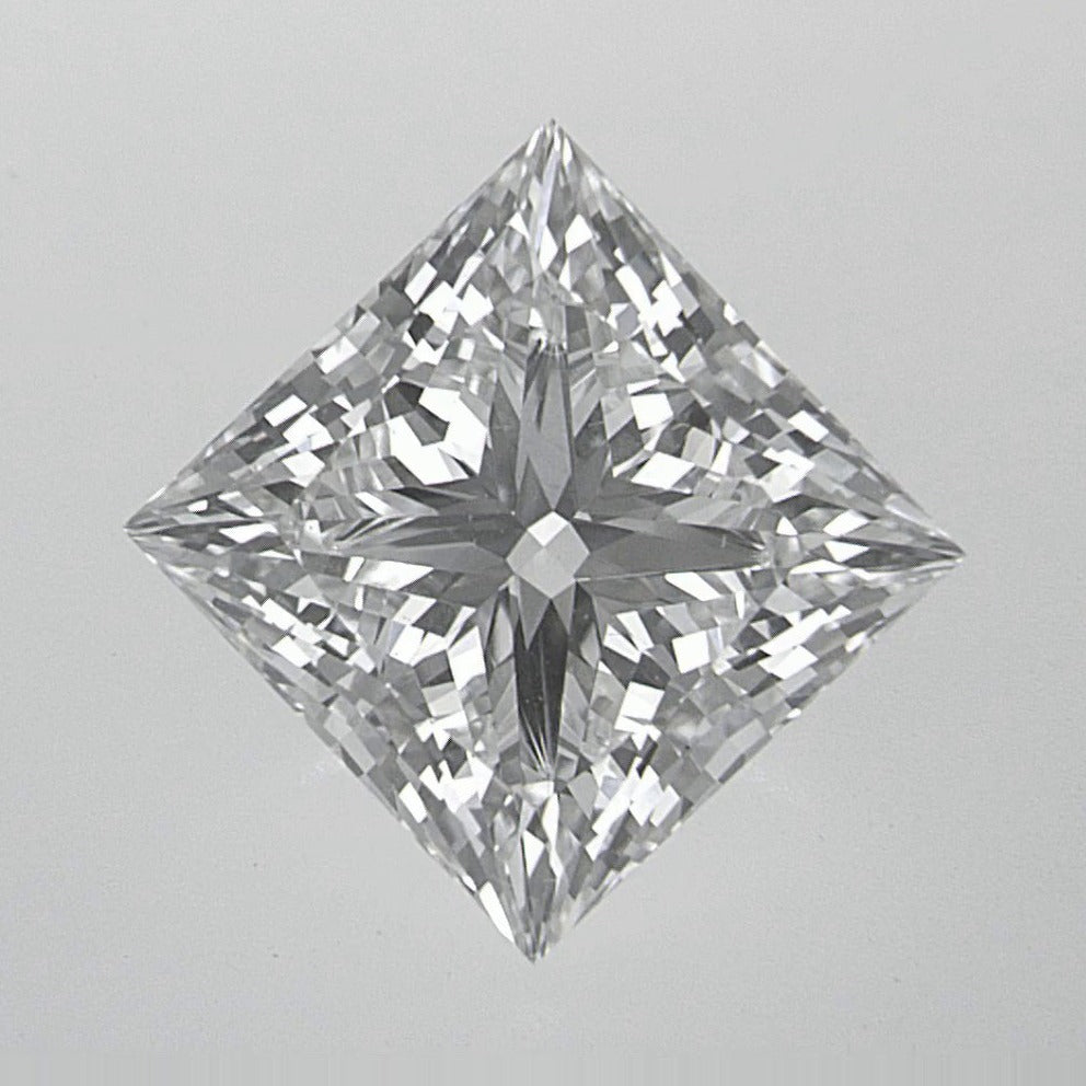 2.34 ct Lab-Grown Diamond – E VVS2 – Square Cut – IGI Certified — Sapphire Row · cut7