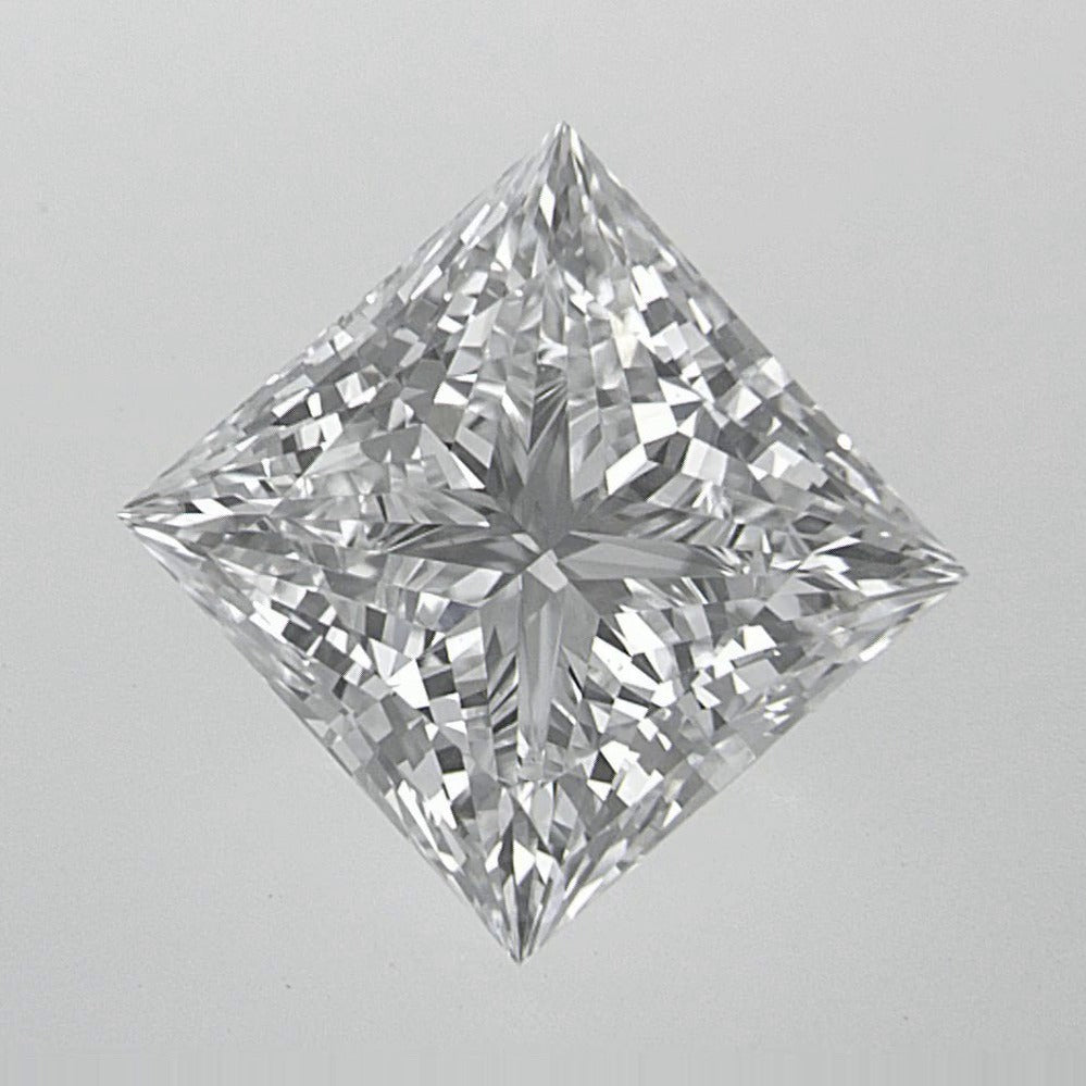 2.33 ct Lab-Grown Diamond – D VVS2 – Square Cut – IGI Certified — Sapphire Row · cut7
