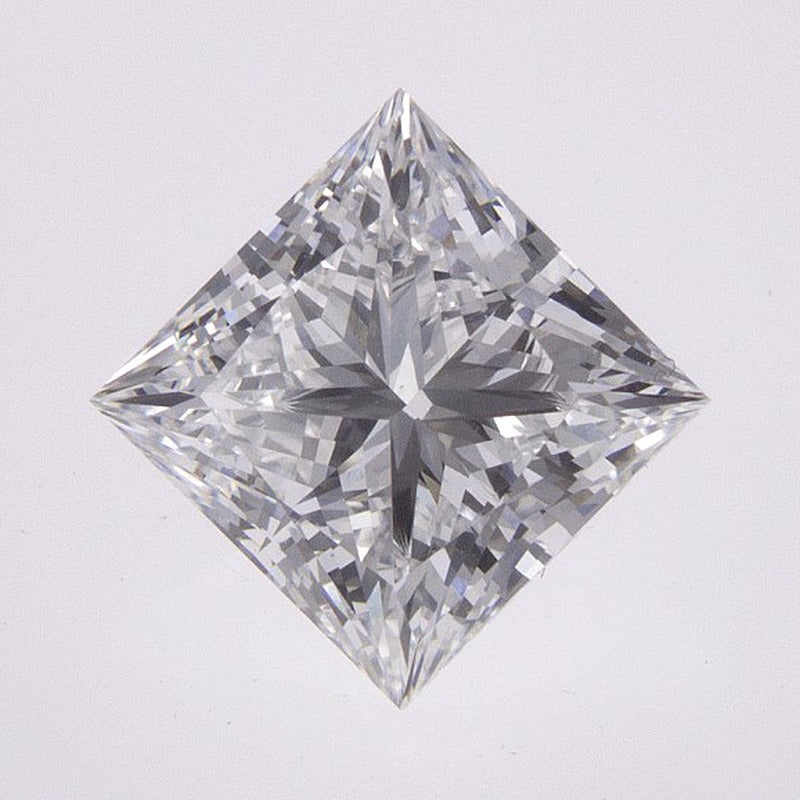 1.58 ct Lab-Grown Diamond – D VVS2 – Square Cut – IGI Certified — Sapphire Row · cut7
