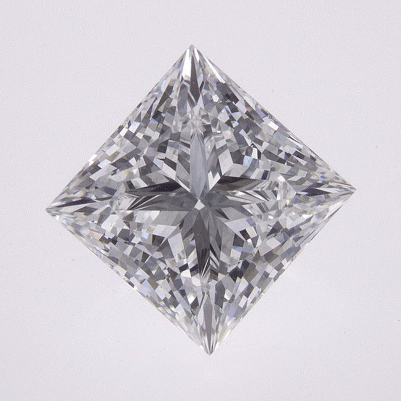 1.54 ct Lab-Grown Diamond – D VVS2 – Square Cut – IGI Certified — Sapphire Row · cut7