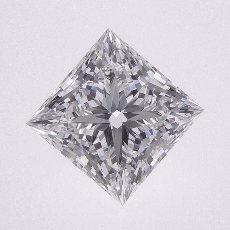 1.24 ct Lab-Grown Diamond – D VVS2 – Square Cut – IGI Certified — Sapphire Row · cut7