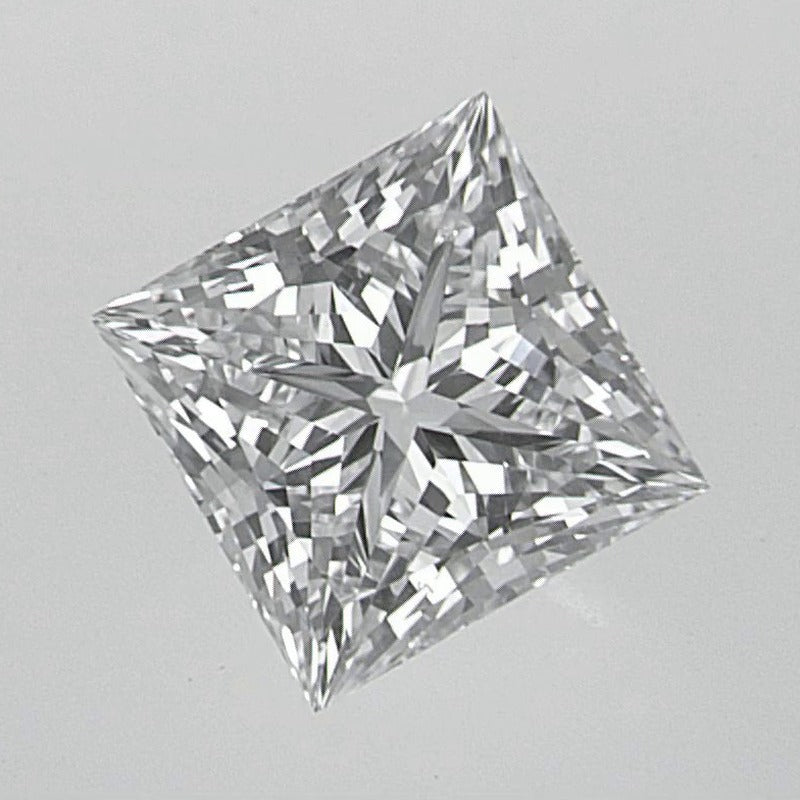 1.03 ct Lab-Grown Diamond – D IF – Square Cut – IGI Certified — Sapphire Row · cut7