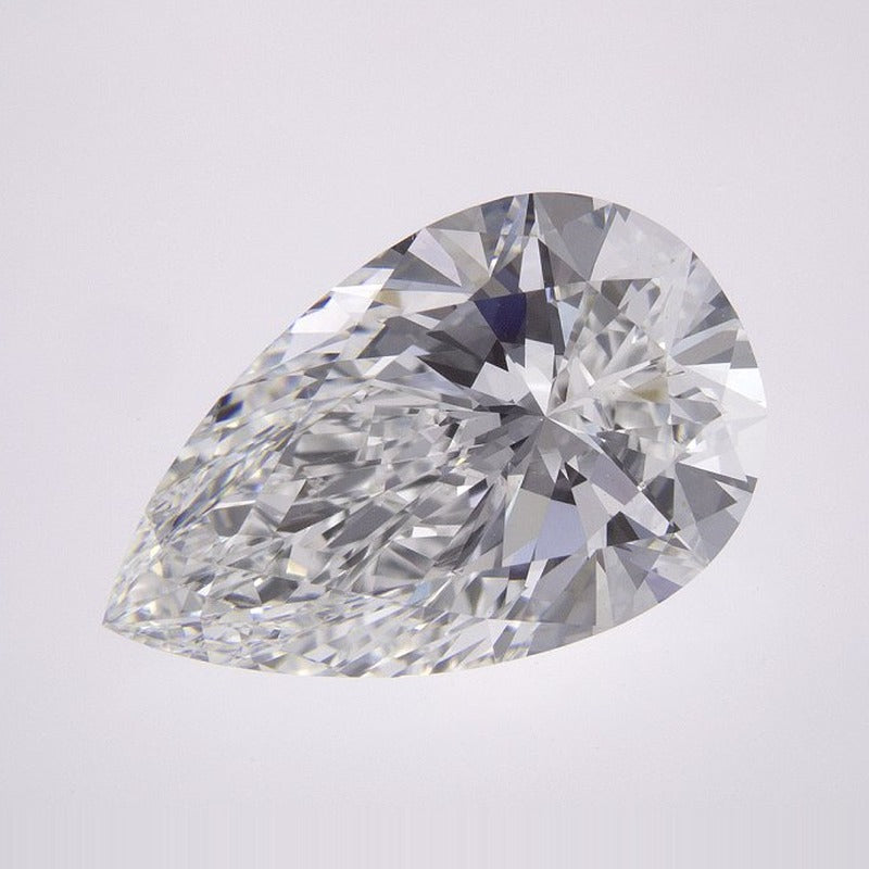 5.09 ct Lab-Grown Diamond – E VVS2 – Pear Cut – IGI Certified — Sapphire Row · cut7