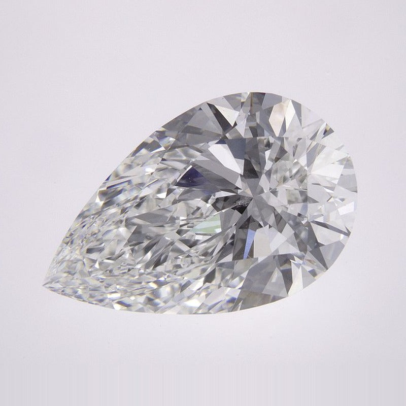 5.10 ct Lab-Grown Diamond – E VVS2 – Pear Cut – IGI Certified — Sapphire Row · cut7